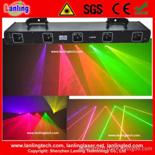 5 Lens Club Party Disco Laser Stage Lighting